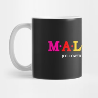 Malcolm  - Follower of Saint Columba Mug